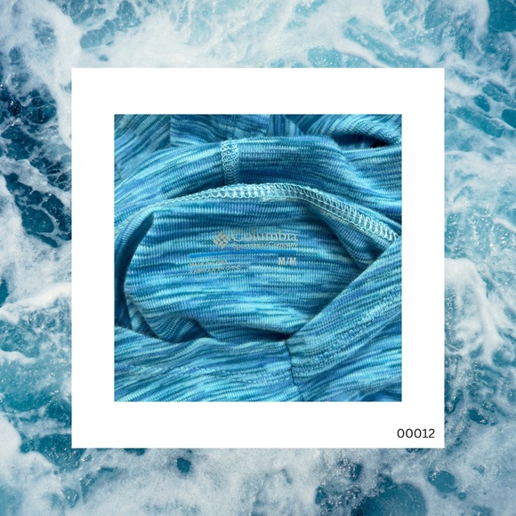 Columbia Omni-Wick Long Sleeve Hooded Top (Women's) (M) (Blue) - Picture 2 of 3